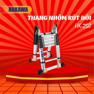 Thang Nhôm Cao Cấp Chính Hãng HAKAWA - Bảo Hành 2 Năm Chính Hãng