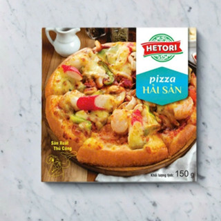 [Samy Food] Pizza Hải Sản phô mai tràn viền kéo sợi HETORI 15cm