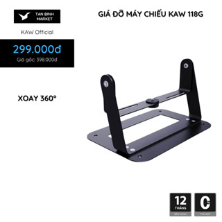 Chân đỡ máy chiếu xoay 360 độ - CNC Platium, Cứng Cáp, Chắc Chắn