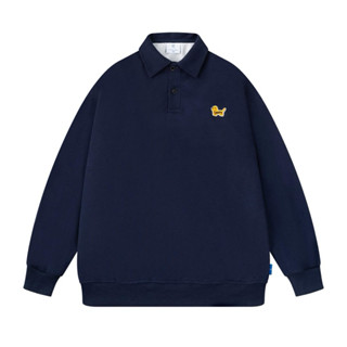 Áo Sweater Polo Thêu Lavi Studio Nỉ Cotton Unisex Nam Nữ Local Brand