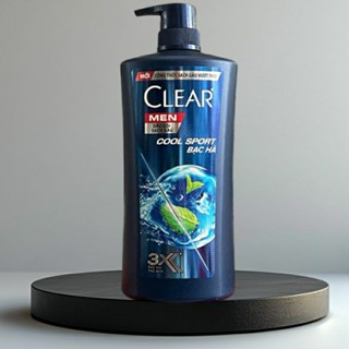 DẦU GỘI CLEAR MEN 900G SẠCH GÀU HIỆU QUẢ VỚI BẠC HÀ MÁT LẠNH