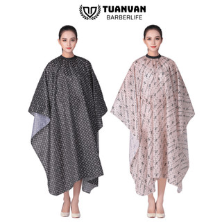 Áo choàng cắt tóc chuyên nghiệp 1m4x1m6 cho salon tiệm tóc barber shop mẫu LV 