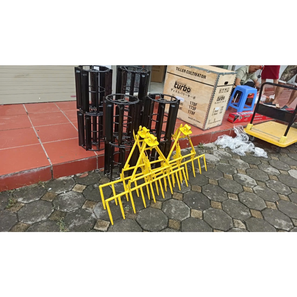 Lưỡi bừa 9 răng lắp cho máy xới đất 170, 173, 178, 186