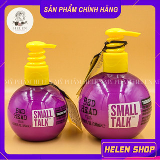Gel Giữ Nếp Tóc TIGI Small Talk 240ml Tạo Kiểu, Dưỡng Tóc Uốn, Làm Dày, Tăng Phồng, Tạo Sóng Tóc