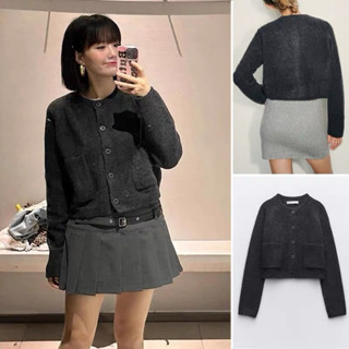 Áo Khoác Ngoài Cardigan Len Zara Chuẩn Auth