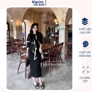 Đầm bầu thu đông tay lỡ , váy bầu thiết kế Len cao cấp lông mềm kèm khăn dáng dài trơn co giãn body cực xinh