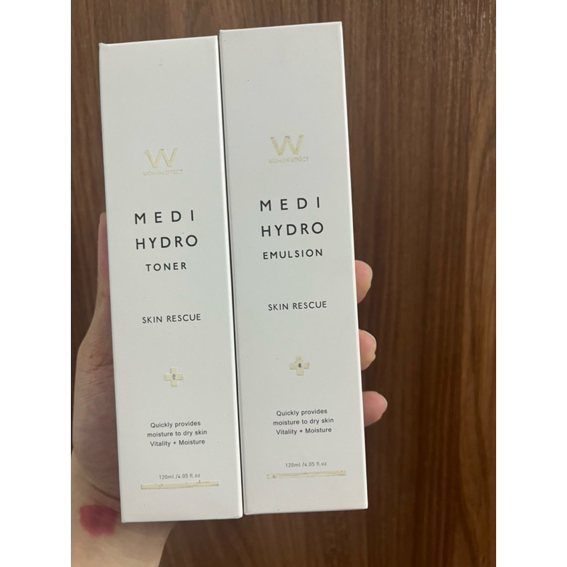 SỮA DƯỠNG & TONER WONJIN MEDI HYDRO [DATE T10/2025]