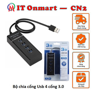  Bộ chia cổng USB 4port 3.0 bộ chia cổng usb tốc độ nhanh cho thiết bị 