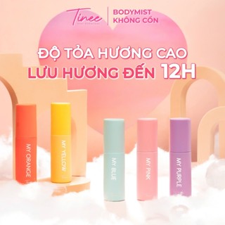   CHỈ LIVESTREAM  Body Mist không cồn Tinee xịt vải lưu hương đến 12h độ toả hương cao  50ml Chai  