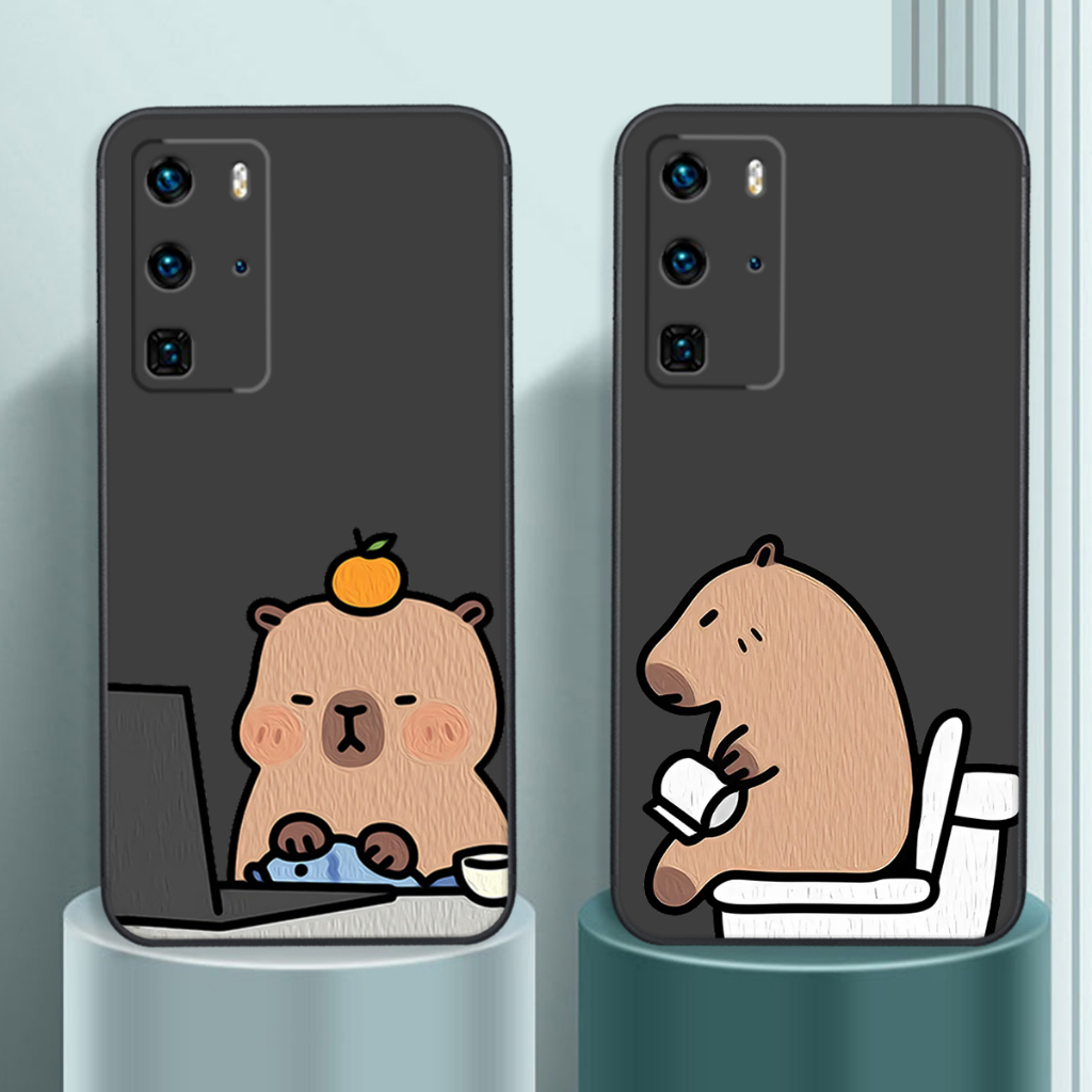 Ốp lưng Huawei P40 / P40 Pro / P40 lite in hình capy bara hot trend cute/Phongstore