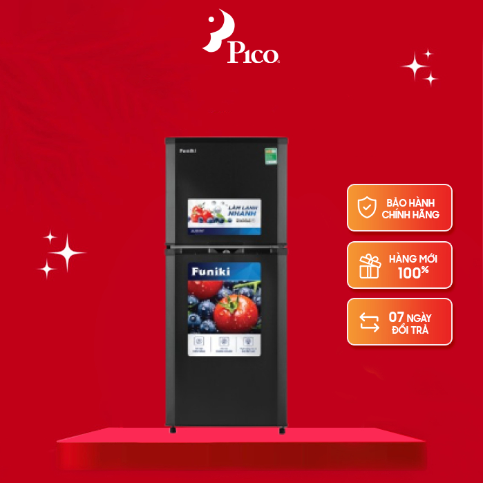 Tủ lạnh Funiki 185 lít HR T6185TDG - Chính hãng bảo hành 24 tháng