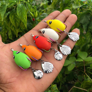  nhái hơi f35 lưỡi titan+lưỡi Weebass thái 6.5g-10g mua 2 tặng 1 lưỡi đổ khuôn chì đúc dể xoay body 