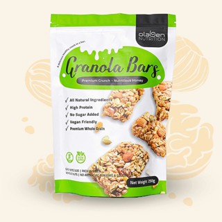Olaben Nutrition Granola Bars 250g - Thanh hạt dinh dưỡng ăn kiêng - Hỗ trợ giảm cân