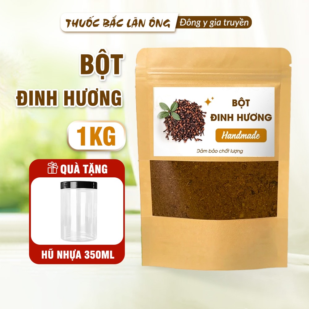 Bột đinh hương 1kg, gia vị nấu ăn, hương thơm nồng nàn, kích thích vị giác