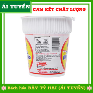 Thùng 24 ly mì Modern lẩu Thái tôm 65g, hảo hảo, acecook