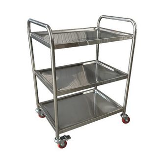 Xe Tiêm 3 Tầng Inox Kích Thước 710 x 450 x 850mm