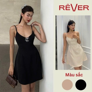 Đầm hai dây thiết kế đi tiệc REVERCLOTHINGS Bumblebee Dress
