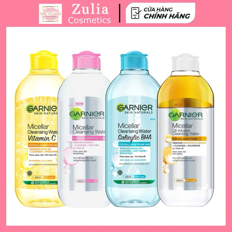 [FREE SHIP] Nước Tẩy Trang Garnier Pháp Chính Hãng