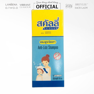 Dầu gội ṫrị chấy (chí) SCULLY Anti Lice Shampoo (Thái Lan)