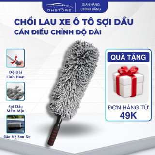  Chối Lau Xe Ô Tô Phủi Bụi Sợi Dầu Chuyên Dụng - Phủi Bụi Cho Xe Ô Tô Cán Có Thể Kéo Dài Chổi Lau Xe Ô Tô - DK.Cars -C1 