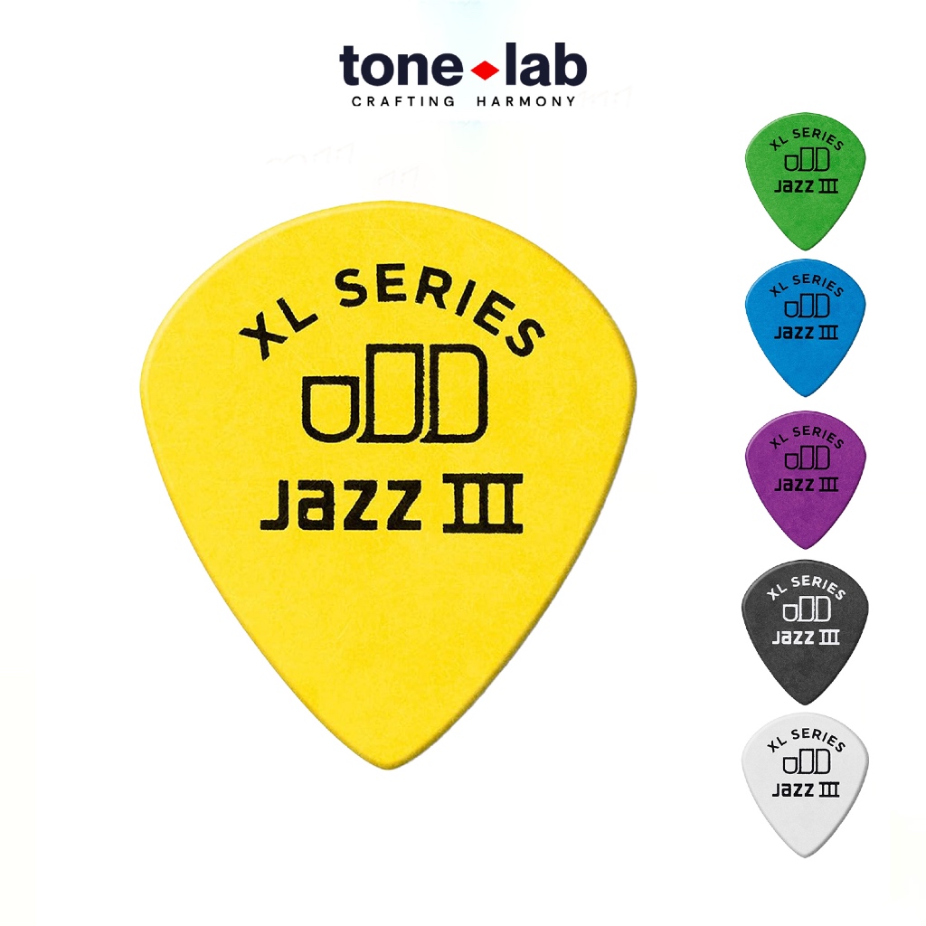 [Tone Lab] [HCM] Phím đàn Tortex Jazz III XL Jim Dunlop Guitar Pick 0.73mm, 0.88mm, 1.00mm, 1.14mm, 