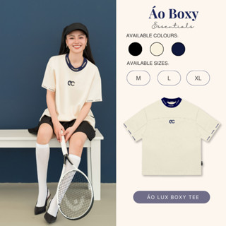  DEAL BLACK FRIDAY Áo Phông ECOCHIC LUX BOXY TEE ESSENTIALS Local Brand Premium Cotton 100% New B016 