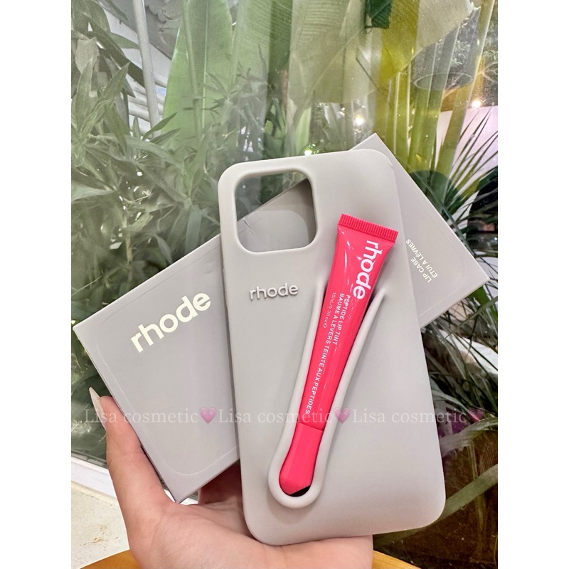 [Full Box] Ốp Lưng Điện Thoại Rhode Màu Xám Iphone 14 15 Promax