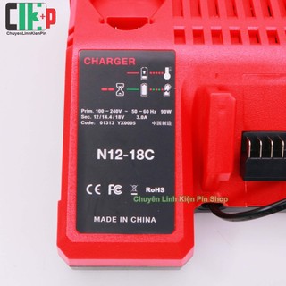 Sạc Milwaukee M12- M18FC 3A ( BL64 _ 166 )