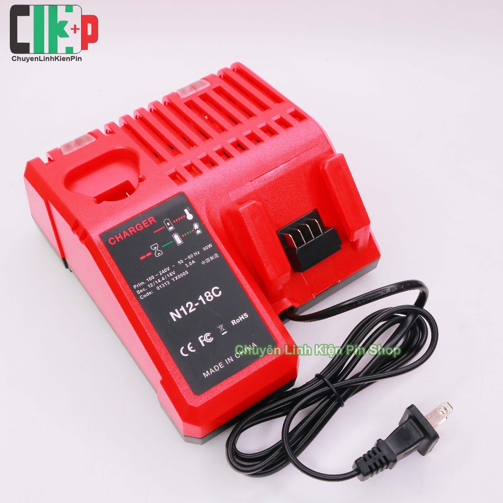 Sạc Milwaukee M12- M18FC 3A ( BL64 _ 166 )