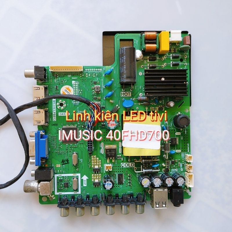 Bo khiển liền nguồn tivi IMUSIC 40FHD700