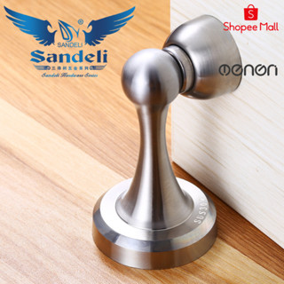 Chặn Cửa Inox 304 Nam Châm lực hút cực mạnh chốt chặn chống va đập ồn ào bảo vệ cửa gỗ Oenon