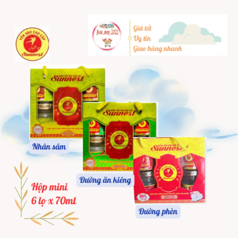 Yến sào Sunnest dành cho người lớn, giúp bồi bổ sức khoẻ, tăng cường đề kháng