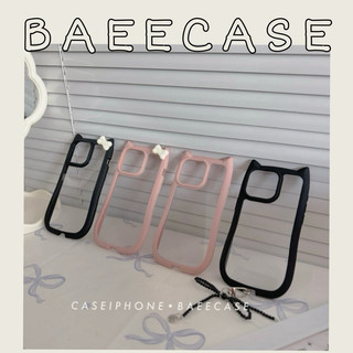 ỐP ĐIỆN THOẠI TAI MÈO CUTE HỒNG ĐEN - BAEECASE