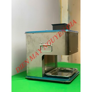 [inox304]Máy cắt thịt, thái mỡ hạt lựu, tai heo dao tháo nhấc rời năng suất 200kg/h, công suất 1100W