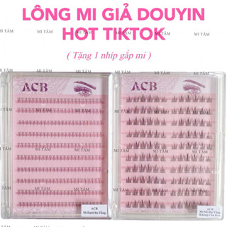 Lông Mi Giả Tự Dán Không Cần Keo Phong Cách Douyin Hot Tiktoker (120 cụm /1 hộp)