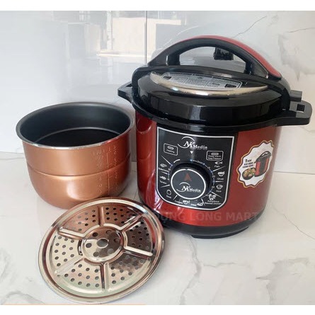 Nồi Áp Suất Điện Đa Năng 6L NK Media MD-EPC6860 / 1000W 🎁 Tặng vỉ hấp, Bảo hành chính hãng