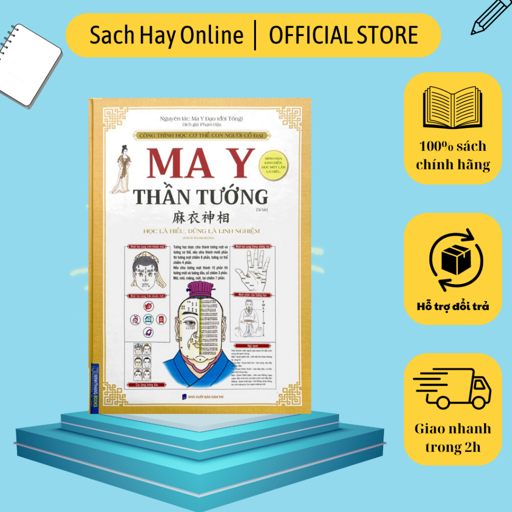 Sách - Ma Y thần tướng(bìa cứng)