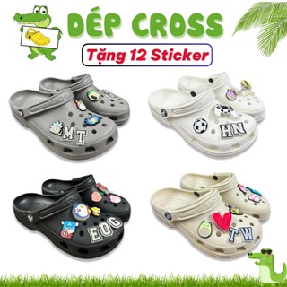 Dép Cross Classic Clog Sục Bánh Mì, Dép Crocs Basic Sục Cross Nhiều Màu Êm Ái Chống Trơn [ CLASSIC ]