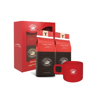 Hộp quà cà phê Truyền thống Highlands Coffee 200gr (CUP200)