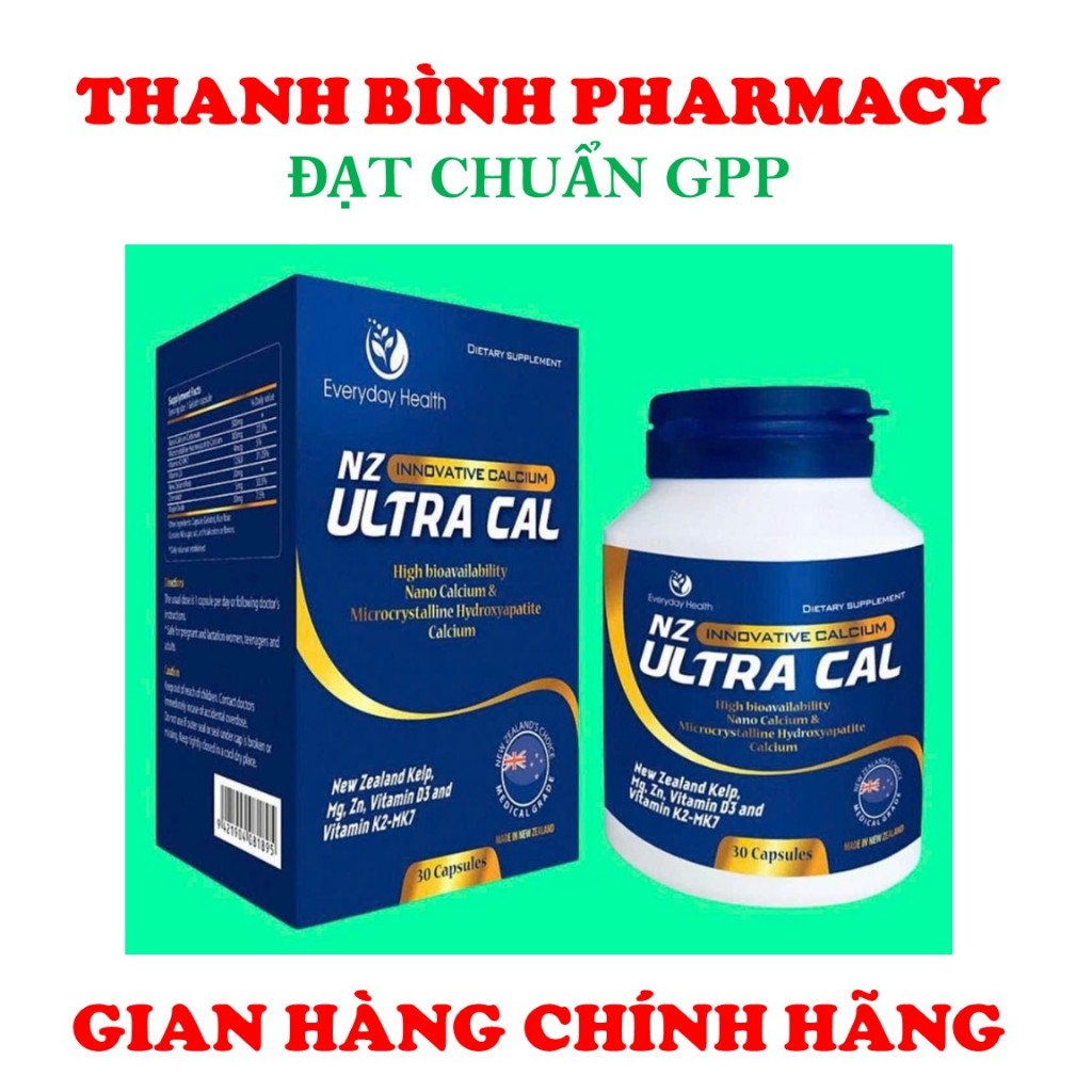 NZ-ULTRA CAL-BỔ SUNG CALXI CHO CƠ THỂ PHÒNG LOÃNG XƯƠNG-CHẬM LỚN-NEWZEALAND-TPCN