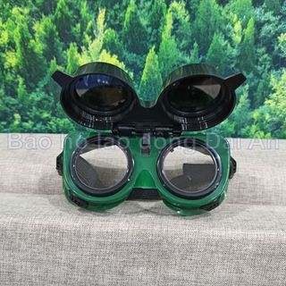 Kính hàn chì 2 tròng trắng, đen Blue Eagle GW250