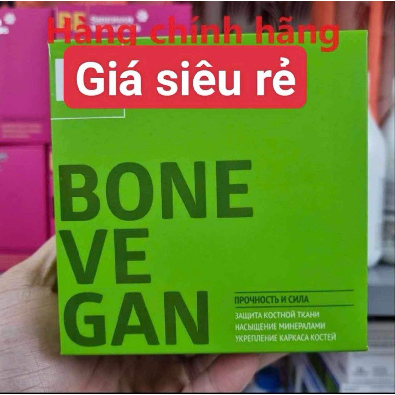 3D Bone Vegan Cube Siberian bổ sung canxi hữu cơ cải thiện xương khớp