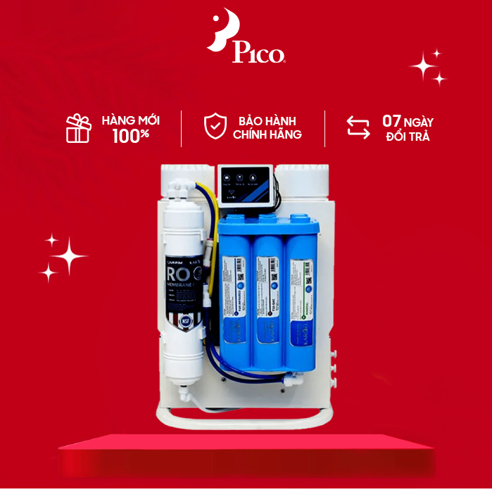 Máy lọc nước KAROFI KAQ-U95 10 lõi hydrogen không tủ