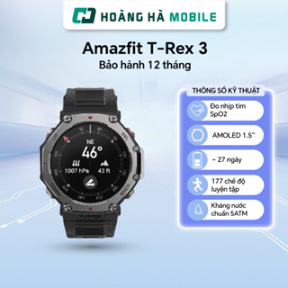 Đồng hồ thông minh Amazfit T-Rex 3 - Chính hãng