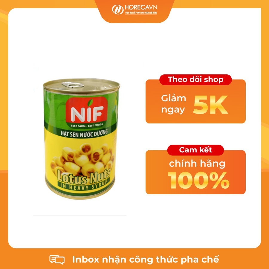Hạt Sen Nước Đường NIF 560g