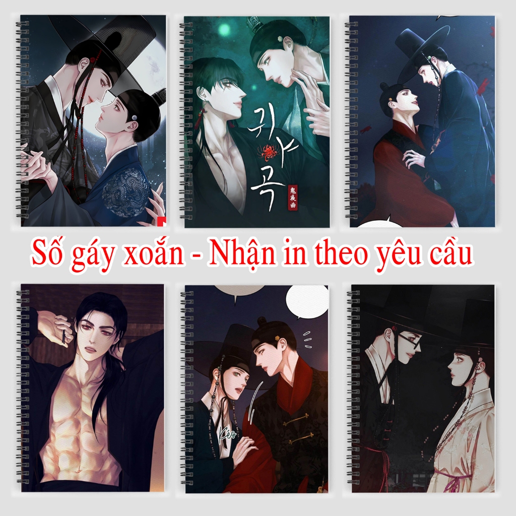 Sổ tay The Ghost’s Nocturne quỷ dạ khúc MAU1393