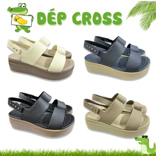 Sandal Brooklyn Đế Cao 5cm Cho Nữ Dép Quai Hậu, Dép Nữ Đế Cao Sandal Có Quai Êm Ái [ SD CÓ QUAI ]
