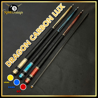 Chuôi lẻ, ngọn lẻ Dragon Lux Ren Radial Ngọn Full Carbon Cho Cơ Lỗ, Pool, Libre 3 Băng