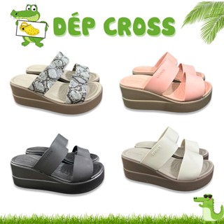  Sandal Brooklyn Mid Wedge Dép Nữ Đế Cao 7cm Dép Nữ Sandal 2 Quai Ngang Thời Trang   SD KO QUAI   