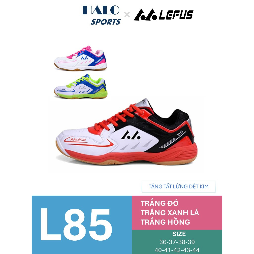 Giày cầu lông chính hãng LEFUS L85 giá rẻ, siêu bền, thoáng khí I Halo Sports